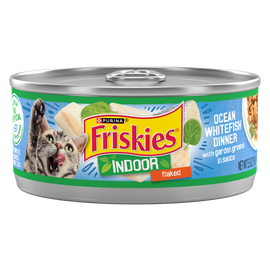 Friskies Selects Indoor Flaked Ocean Whitefish Canned Cat Food