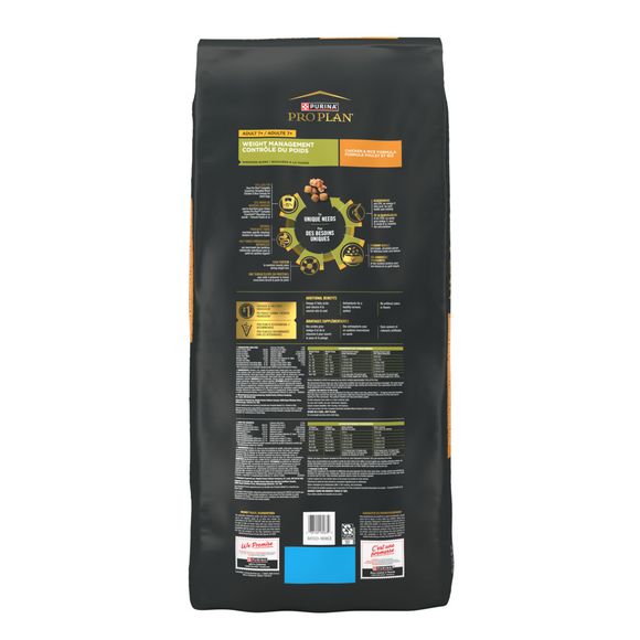 Purina Pro Plan Complete Essentials Adult Shredded Blend Weight Management Formula Dry Dog Food