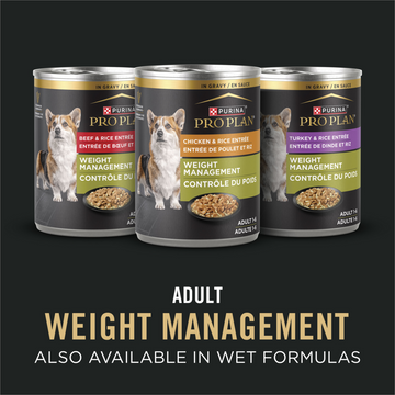 Purina Pro Plan Complete Essentials Adult Shredded Blend Weight Management Formula Dry Dog Food