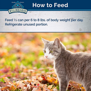 Blue Buffalo Wilderness High-Protein Grain-Free Adult Chicken Recipe Canned Cat Food