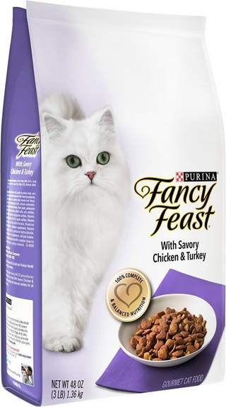 Fancy Feast Gourmet Savory Chicken and Turkey Gourmet Dry Cat Food