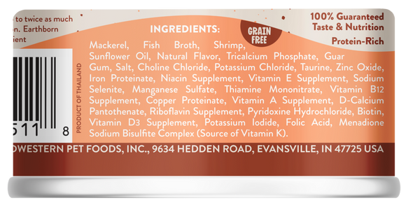 Earthborn Holistic Catalina Catch Grain Free Canned Cat Food