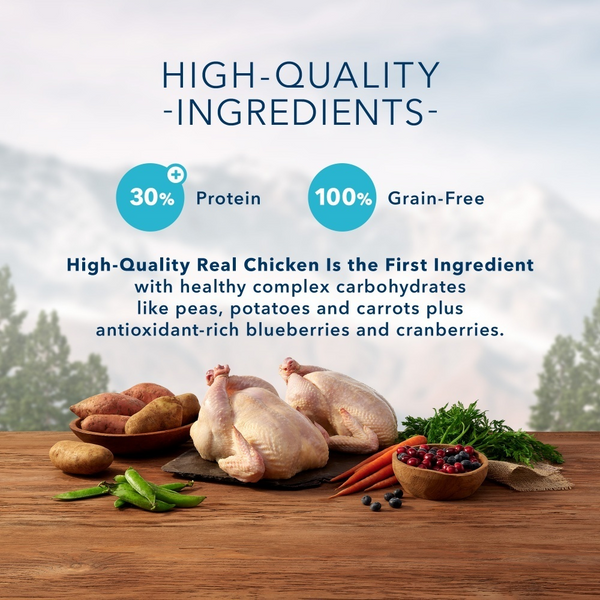 Blue Buffalo Wilderness High-Protein Grain-Free Adult Weight Control Chicken Recipe Dry Cat Food