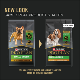 Purina Pro Plan Adult Small Breed Formula Dry Dog Food