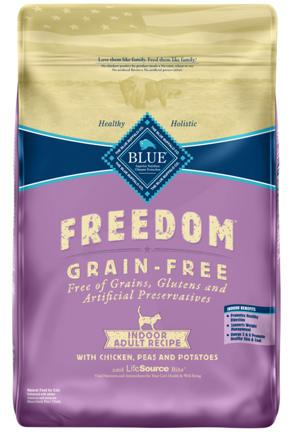 Blue Buffalo Freedom Grain-Free Indoor Adult Chicken Recipe Dry Cat Food