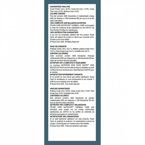 Royal Canin Feline Hairball Care Dry Cat Food