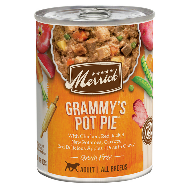 Merrick Grain Free Grammy's Pot Pie Canned Dog Food