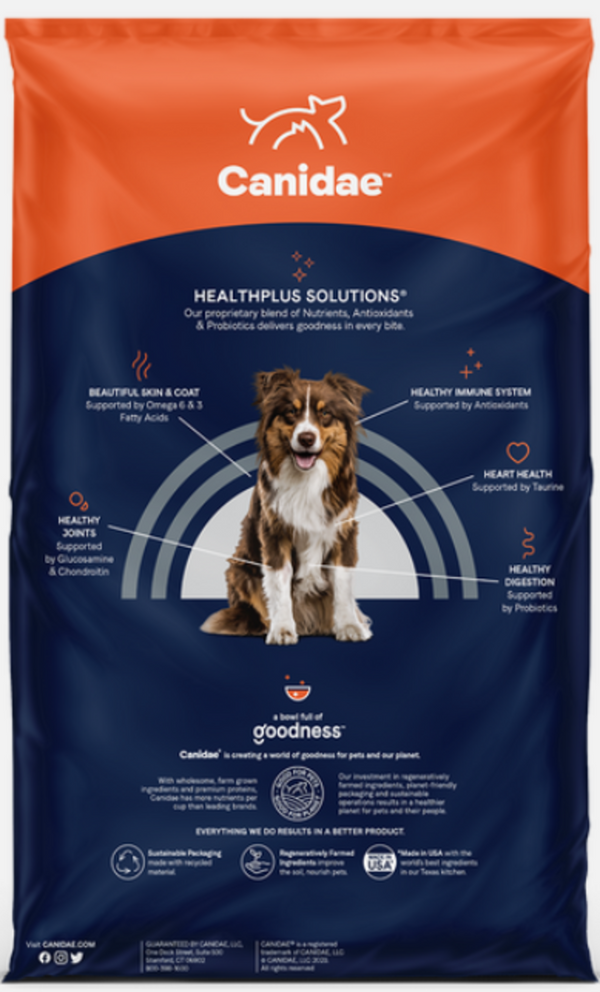 Canidae Pure Goodness Real Duck & Sweet Potato Recipe Adult Dry Dog Food