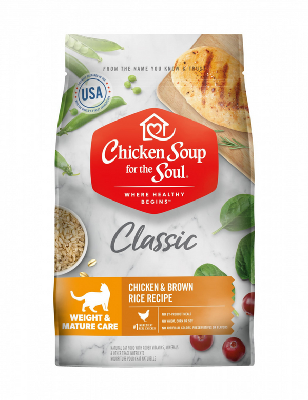 Chicken Soup For The Soul Weight & Mature Care Dry Cat Food