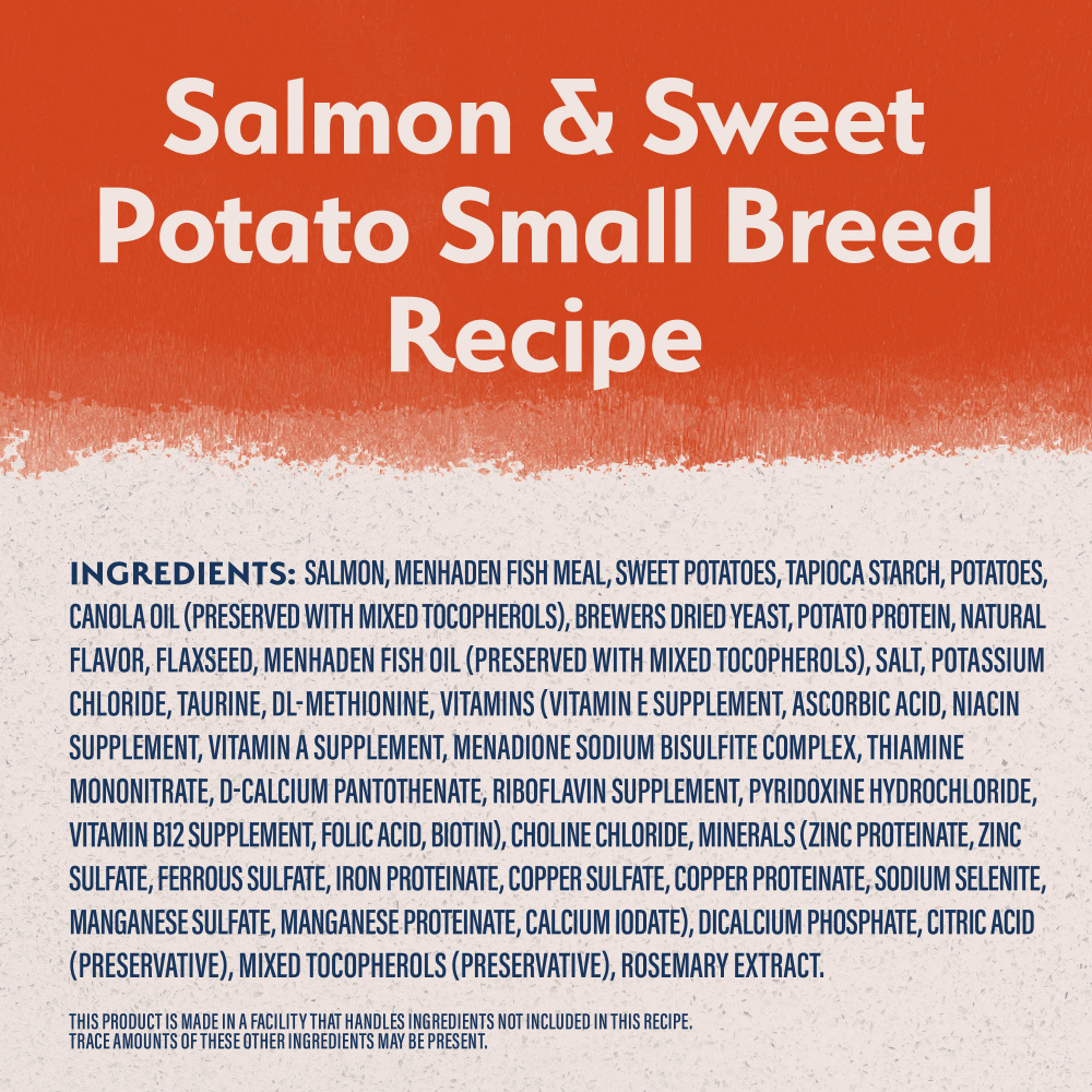 Natural Balance Limited Ingredient Grain Free Salmon & Sweet Potato Small Breed Recipe Dry Dog Food