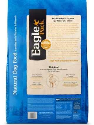 Eagle Pack Natural Chicken and Pork Meal Formula Dry Dog Food