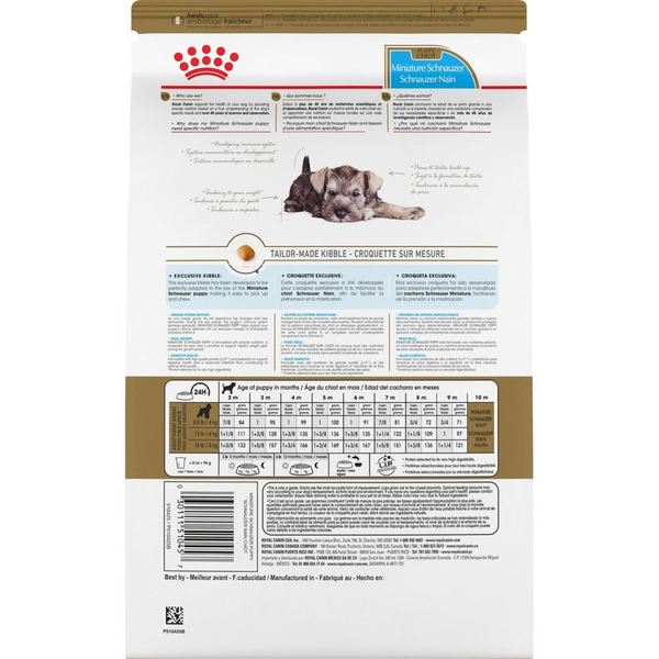 Royal Canin Breed Health Nutrition Miniature Schnauzer Puppy Dry Dog Food