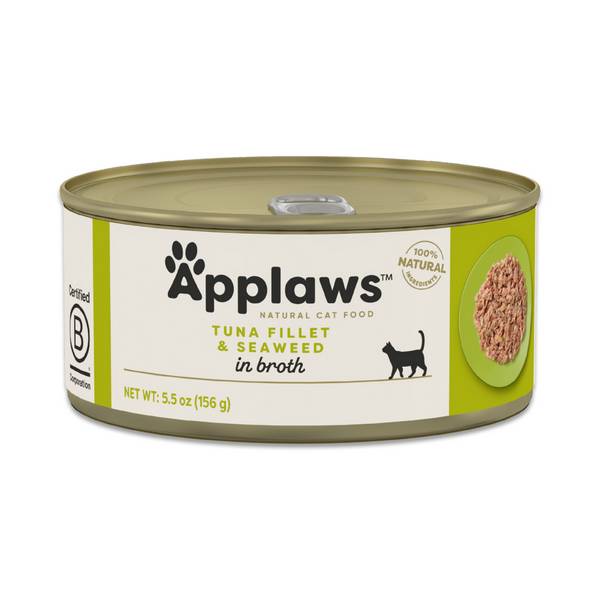 Applaws Natural Wet Cat Food Tuna with Seaweed in Broth