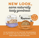 Applaws Natural Chicken Breast with Tuna Roe in Broth Can Cat Food