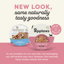 Applaws Natural Tuna Fillet with Shrimp in Broth Can Cat Food