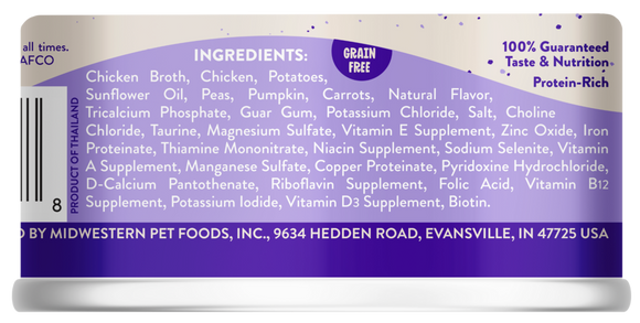 Earthborn Holistic Grain Free Chicken Fricatssee Canned Cat Food