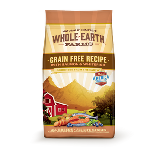 Whole Earth Farms Grain Free Recipe Salmon and Whitefish Dry Dog Food