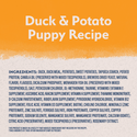 Natural Balance Limited Ingredient Reserve Grain Free Duck & Potato Puppy Recipe Dry Dog Food