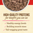 Merrick Lil' Plates Small Breed Grain Free Teeny Texas Steak Tips Dog Food Tray