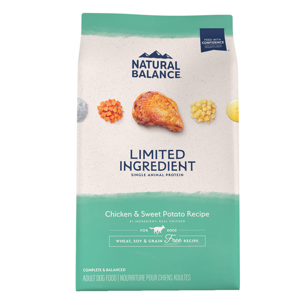 Natural Balance Limited Ingredient Grain Free Chicken & Sweet Potato Recipe Dry Dog Food