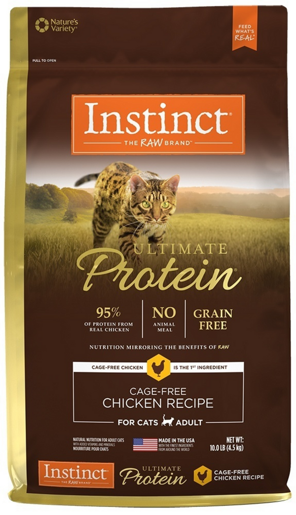 Instinct Ultimate Protein Grain-Free Cage-Free Chicken Dry Cat Food