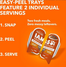Iams Perfect Portions Healthy Adult Chicken Pate Wet Cat Food Tray