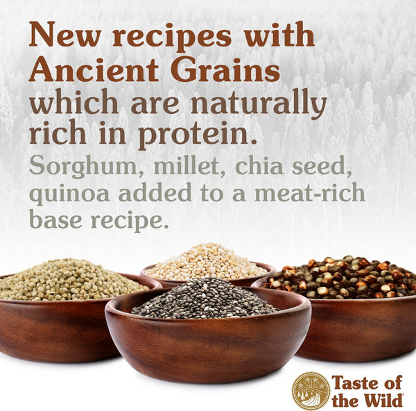 Taste of the Wild Ancient Wetlands with Ancient Grains Dry Dog Food