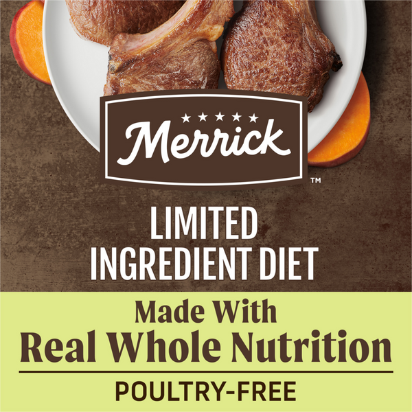 Merrick Limited Ingredient Diet Grain Free Real Lamb & Sweet Potato Recipe Dry Dog Food