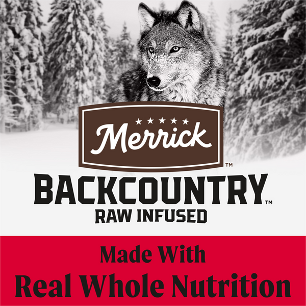 Merrick Backcountry Raw Infused Great Plains Red Recipe With Healthy Grains Freeze Dried Dog Food