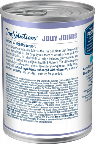 Blue Buffalo True Solutions Jolly Joints Mobility Support Formula Adult Canned Dog Food