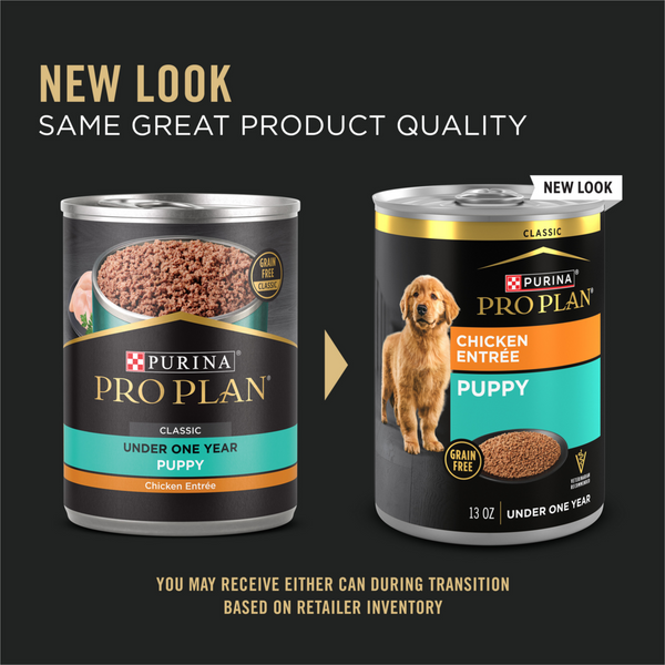 Purina Pro Plan Grain-Free Classic Chicken Entree Wet Puppy Food