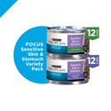 Purina Pro Plan Focus Sensitive Skin & Stomach Poultry & Seafood Favorites Variety Pack Wet Cat Food