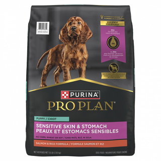 Purina Pro Plan Sensitive Stomach Sensitive Skin & Stomach Salmon & Rice Formula Dry Puppy Food