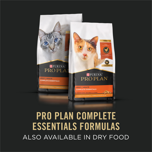 Purina Pro Plan Grain-Free Pate Beef & Carrots Entree Wet Cat Food