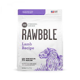 Bixbi Rawbble Freeze Dried  Lamb Dog Food