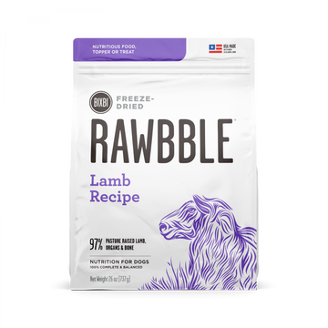 Bixbi Rawbble Freeze Dried  Lamb Dog Food