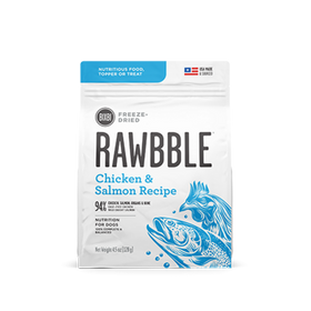 Bixbi Rawbble Freeze Dried Chicken & Salmon Dog Food