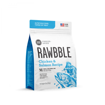 Bixbi Rawbble Freeze Dried Chicken & Salmon Dog Food