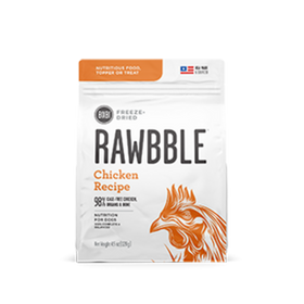 Bixbi Rawbble Freeze Dried Chicken Dog Food