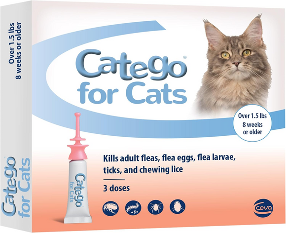 Catego Flea & Tick Spot Treatment for Cats
