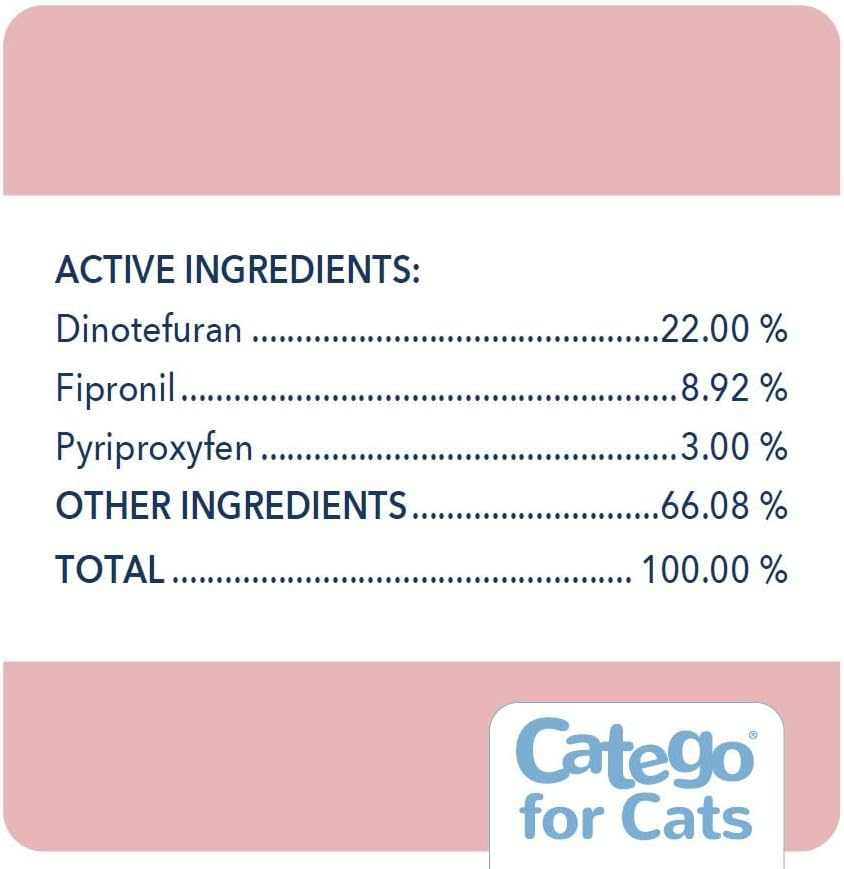 Catego Flea & Tick Spot Treatment for Cats over 1.5 lbs