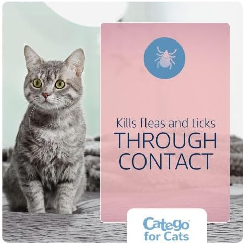 Catego Flea & Tick Spot Treatment for Cats over 1.5 lbs