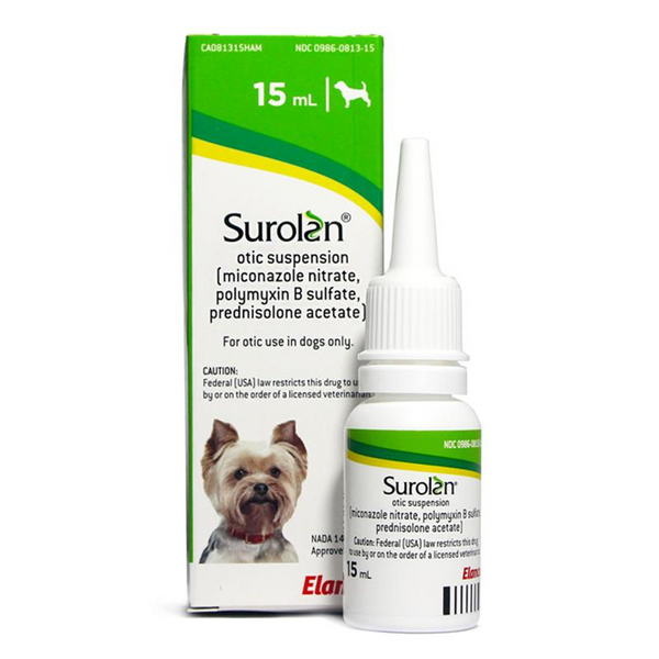 Surolan Otic Suspension (15 ml)