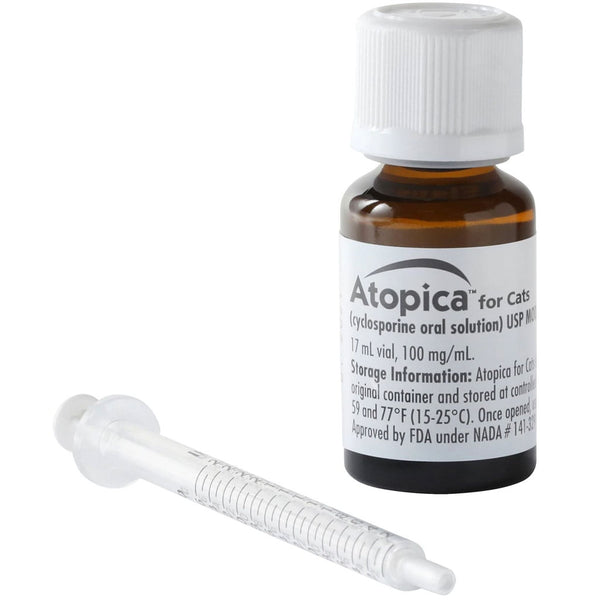 Atopica 100mg/ml Oral Solution for Cats 17ml