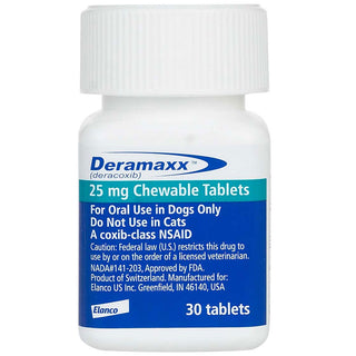 deramaxx 25mg chewable tablets