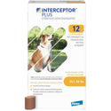Interceptor Plus Chew for Dogs 25.1-50 lbs 12 chewable