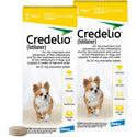 Credelio for Dogs 4.4-6 lbs 2 chewable tablet
