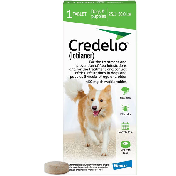 Credelio for Dogs 25.1-50 lbs