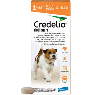 Credelio for Dogs 12.1-25 lbs
