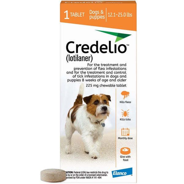 Credelio for Dogs 12.1-25 lbs